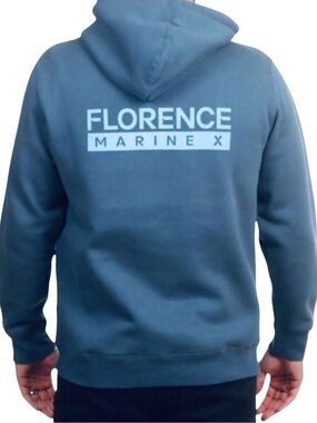 Florence Marine X Burgee Hoodie - Size Large